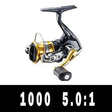 Load image into Gallery viewer, SHIMANO Reel SAHARA Spinning Fishing Reel 4+1BB 5.0:1/6.2:1 Ratio Metal Spool 9-11KG Power HGN Gearing Saltewater Fishing Reels