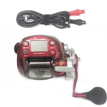 Load image into Gallery viewer, Deep Sea Saltwater Boat Iron Lure Electric Fishing Reel Max Drag 30KG Trolling Reel and Winch Reels14.8V Universal Battery Set