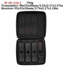 Load image into Gallery viewer, Wireless Electronic Fishing Bite Alarm Receiver Easy Fishing Carrying LED Outdoor Portable Alert Indicator Kit with Box
