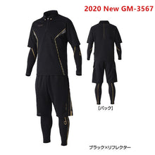 Load image into Gallery viewer, 1 Set New Summer Ice Fishing Clothing Gamakatsu Set Outdoor T-shirt&amp; Short Pant Hiking Clothes with Arm Sleeves and Leg Cover
