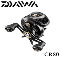 Load image into Gallery viewer, New DAIWA CR80/CC80 Baitcasting fishing reel 7kg Power 195g Light weight Reduce resistance Design strength body Smoothly
